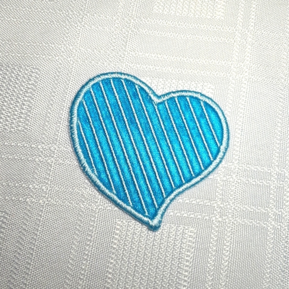 🌹Kelloggs Heart Sticker Sensory Patch Blue